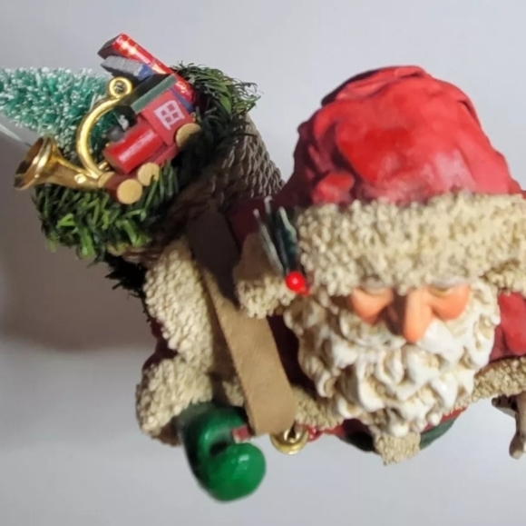Clothtique Possible Dreams Victorian Santa Horse Gifts 93...